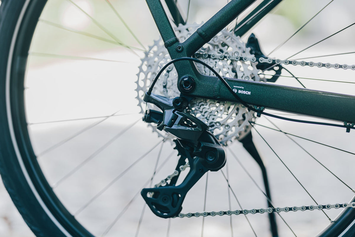 Cube Kathmandu Hybrid EXC 800 stellar´n´chrome 2027 – E-Trekkingrad – Detailansicht 4