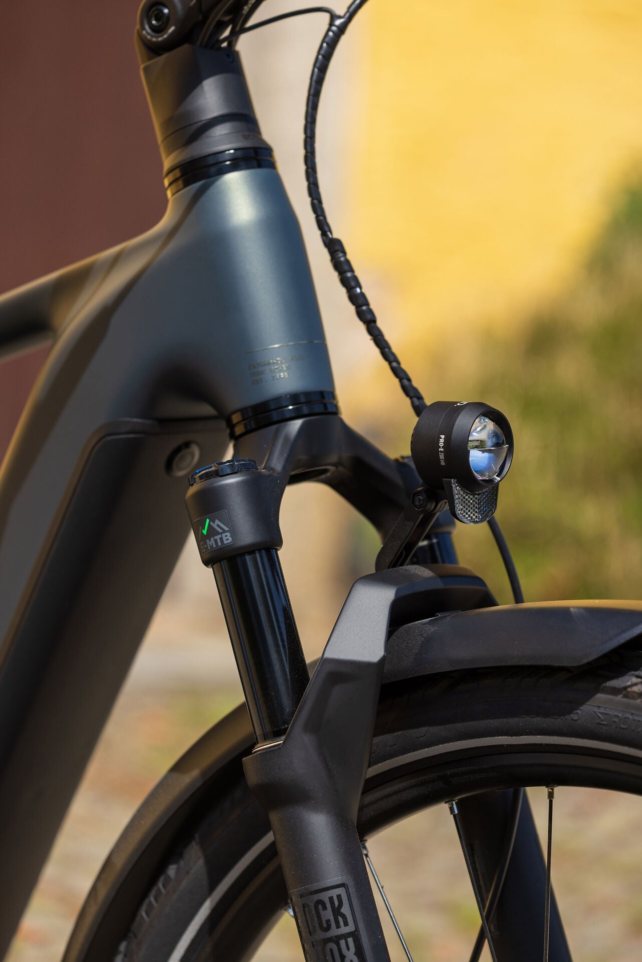 Cube Kathmandu Hybrid ONE11 HPC SLX 800 sagebrushgreen´n´chrome 2027 – E-Crossrad – Detailansicht 3