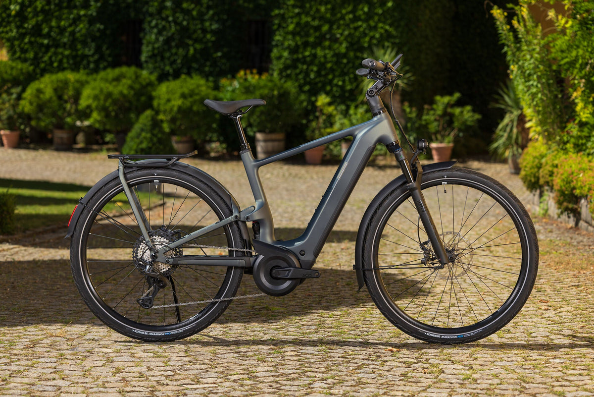 Cube Kathmandu Hybrid ONE11 HPC SLX 800 sagebrushgreen´n´chrome 2027 – E-Crossrad – Seitenansicht 1