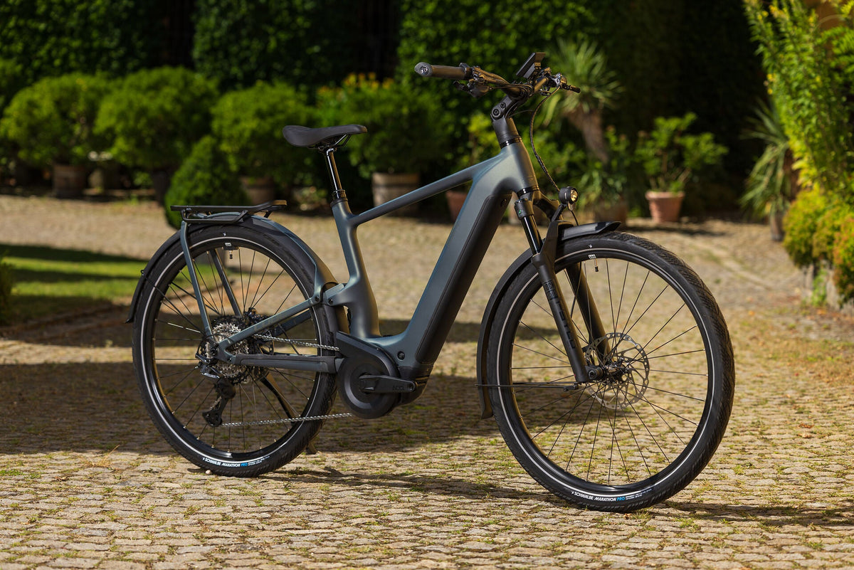 Cube Kathmandu Hybrid ONE11 HPC SLX 800 sagebrushgreen´n´chrome 2027 – E-Crossrad – Seitenansicht 3