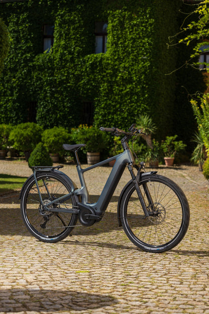 Cube Kathmandu Hybrid ONE11 HPC SLX 800 sagebrushgreen´n´chrome 2027 – E-Crossrad – Seitenansicht 4