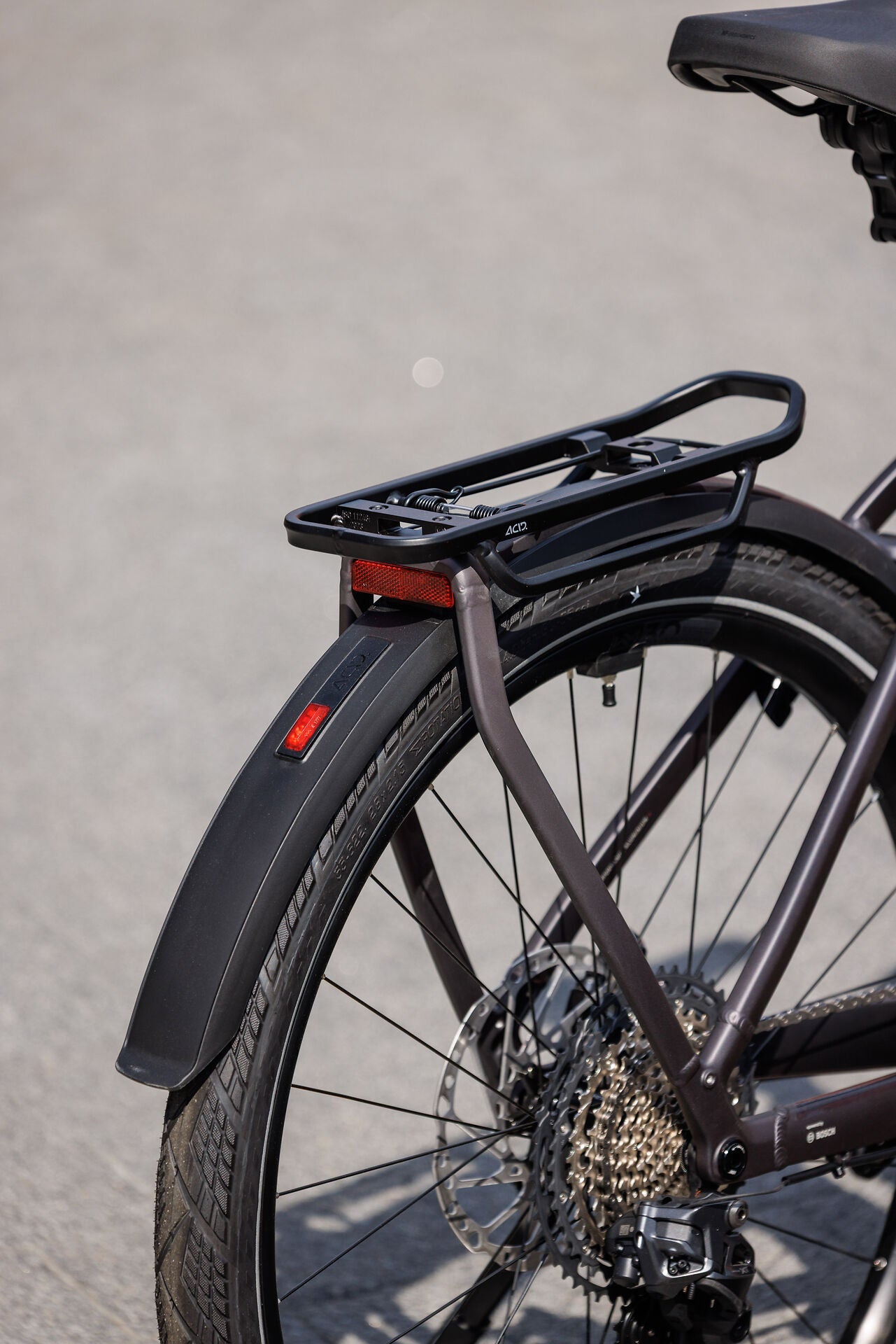 Cube Kathmandu Hybrid SLT 800 mysticgraphite´n´reflex 2027 – E-Trekkingrad – Detailansicht 8