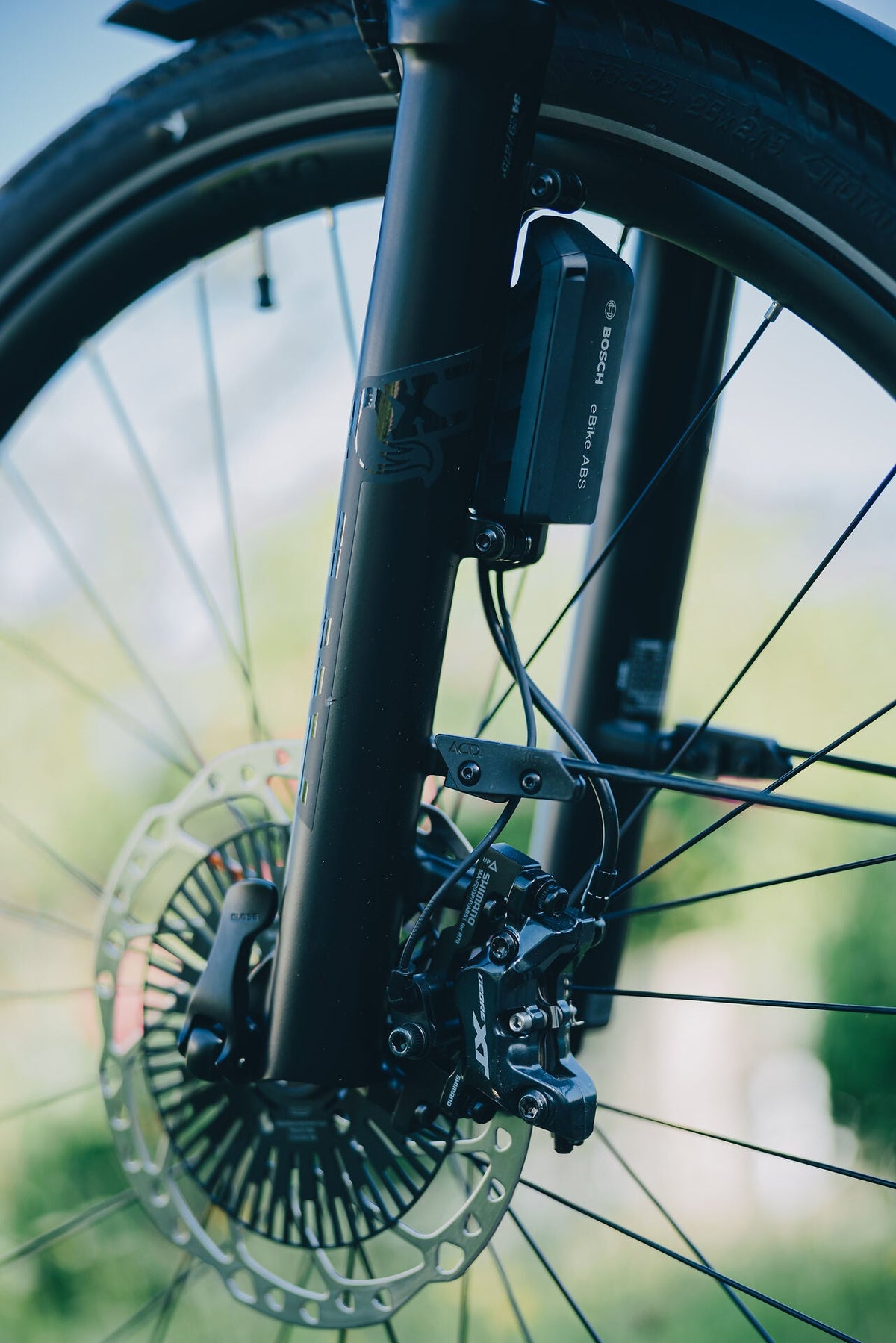Cube Kathmandu Hybrid SLT 800 mysticgraphite´n´reflex Trapeze 2027 – E-Trekkingrad – Detailansicht 13