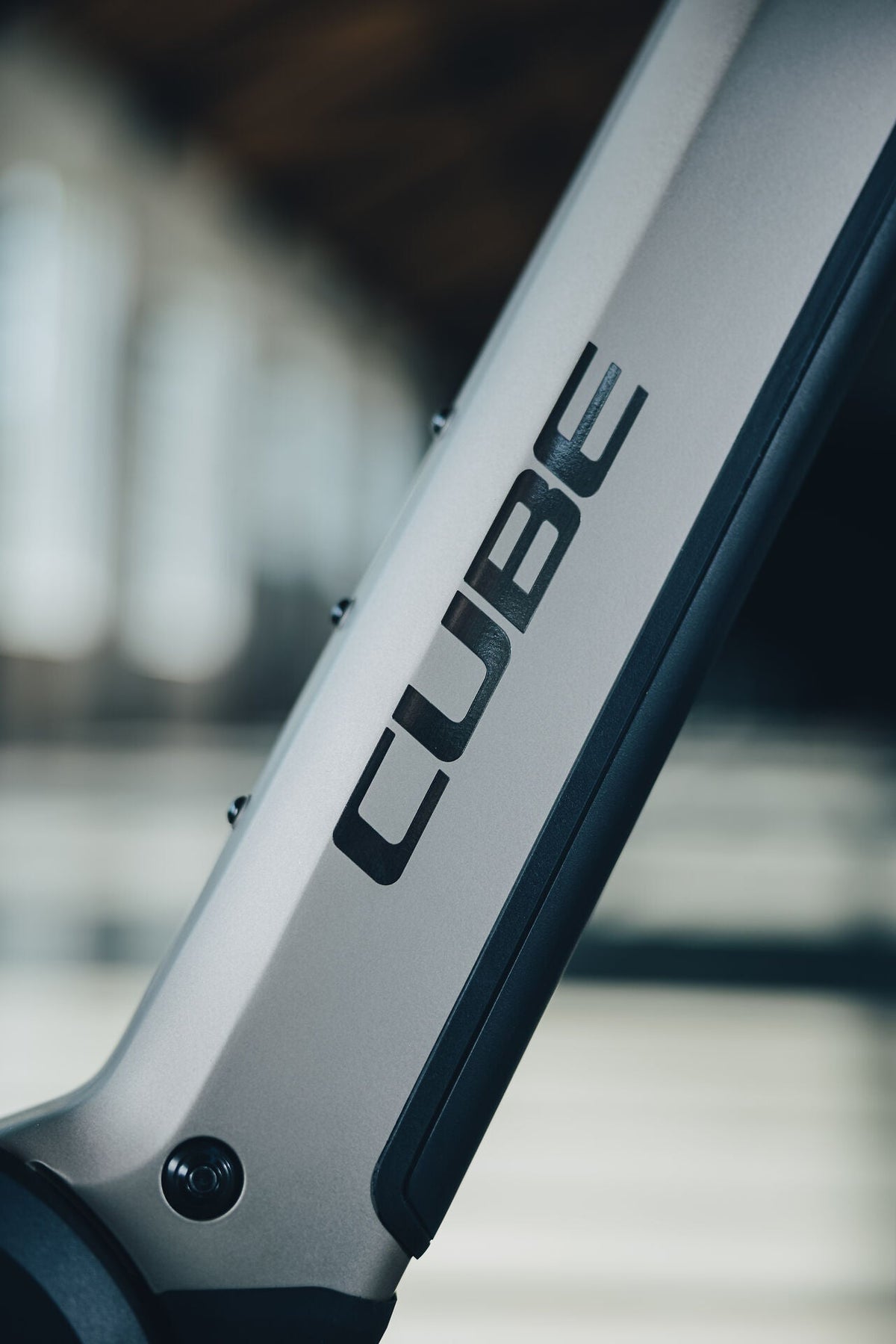 Cube Kathmandu Hybrid SLX 800 flashstone´n´chrome 2027 – E-Trekkingrad – Detailansicht 4