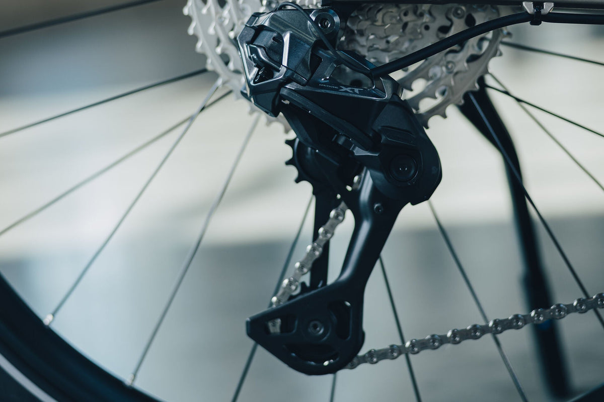 Cube Kathmandu Hybrid SLX 800 flashstone´n´chrome 2027 – E-Trekkingrad – Detailansicht 5