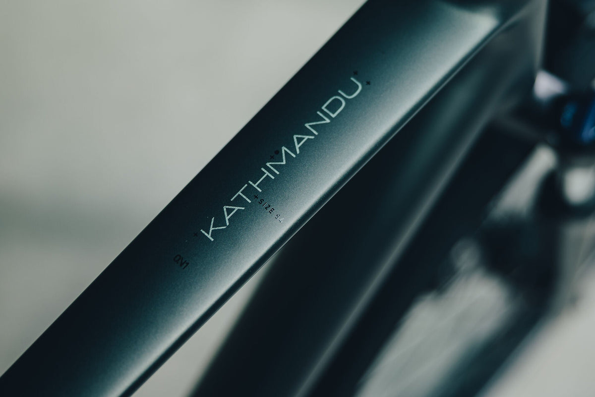 Cube Kathmandu ONE blackforest´n´chrome 2027 – Trekkingrad – Detailansicht 5