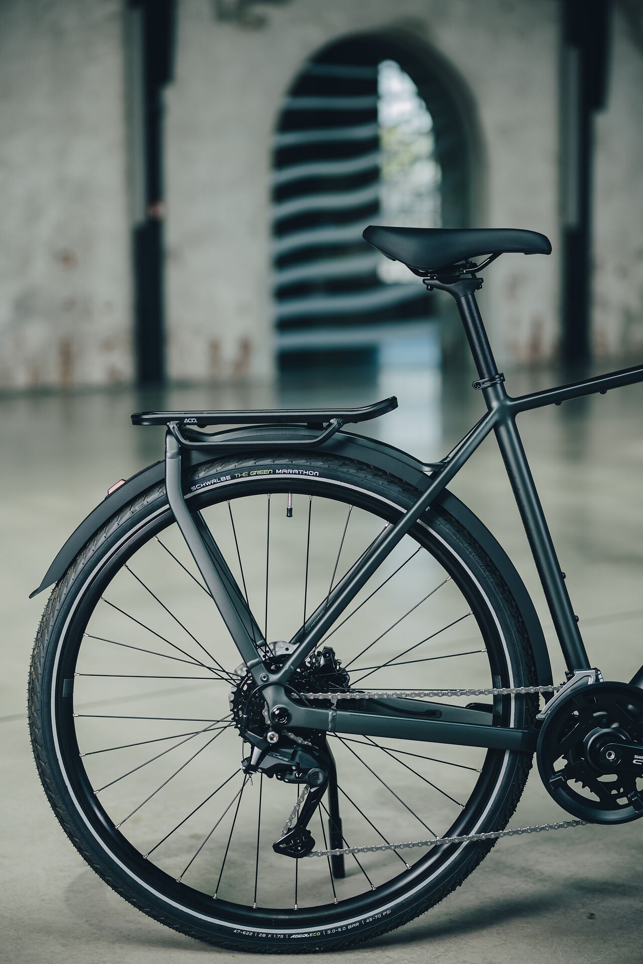 Cube Kathmandu ONE blackforest´n´chrome 2027 – Trekkingrad – Detailansicht 8