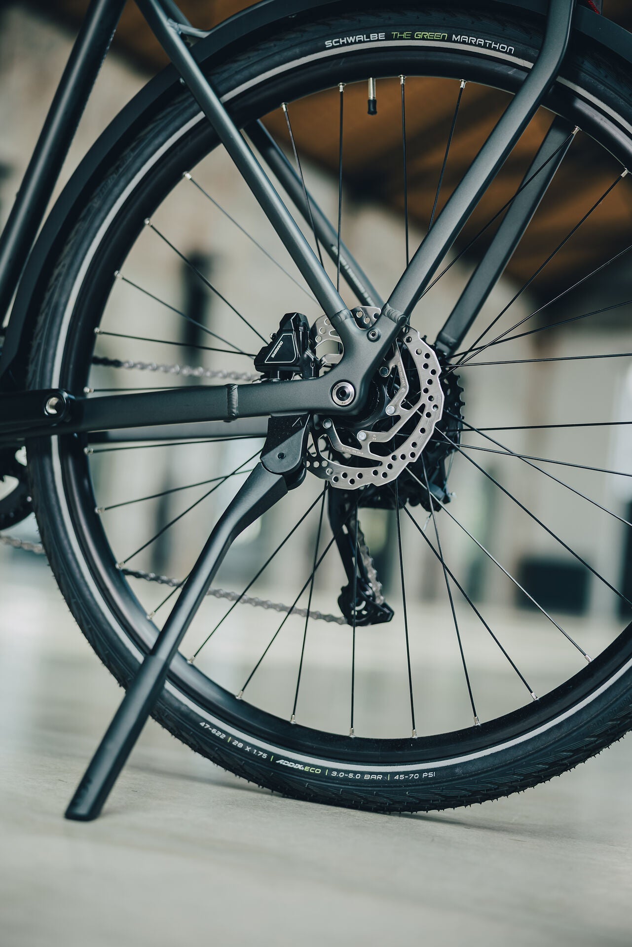 Cube Kathmandu ONE blackforest´n´chrome 2027 – Trekkingrad – Detailansicht 11