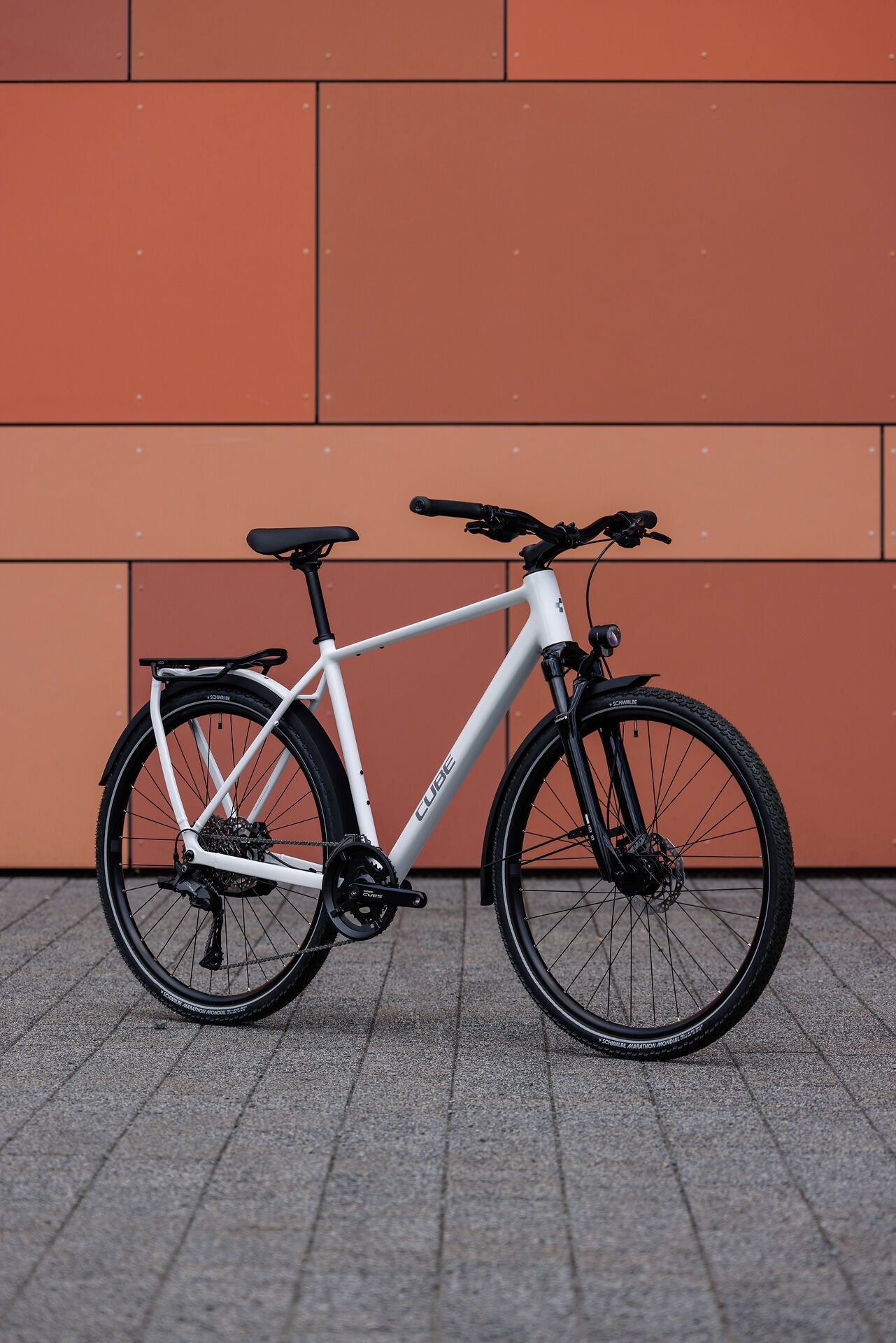 Cube Kathmandu Pro metallicwhite´n´chrome 2027 – Trekkingrad – Seitenansicht 6