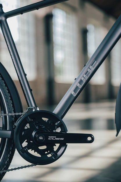 Cube Kathmandu Pro slabgrey´n´chrome 2027 – Trekkingrad – Detailansicht 2