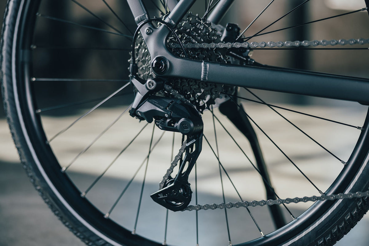 Cube Kathmandu Pro slabgrey´n´chrome 2027 – Trekkingrad – Detailansicht 4