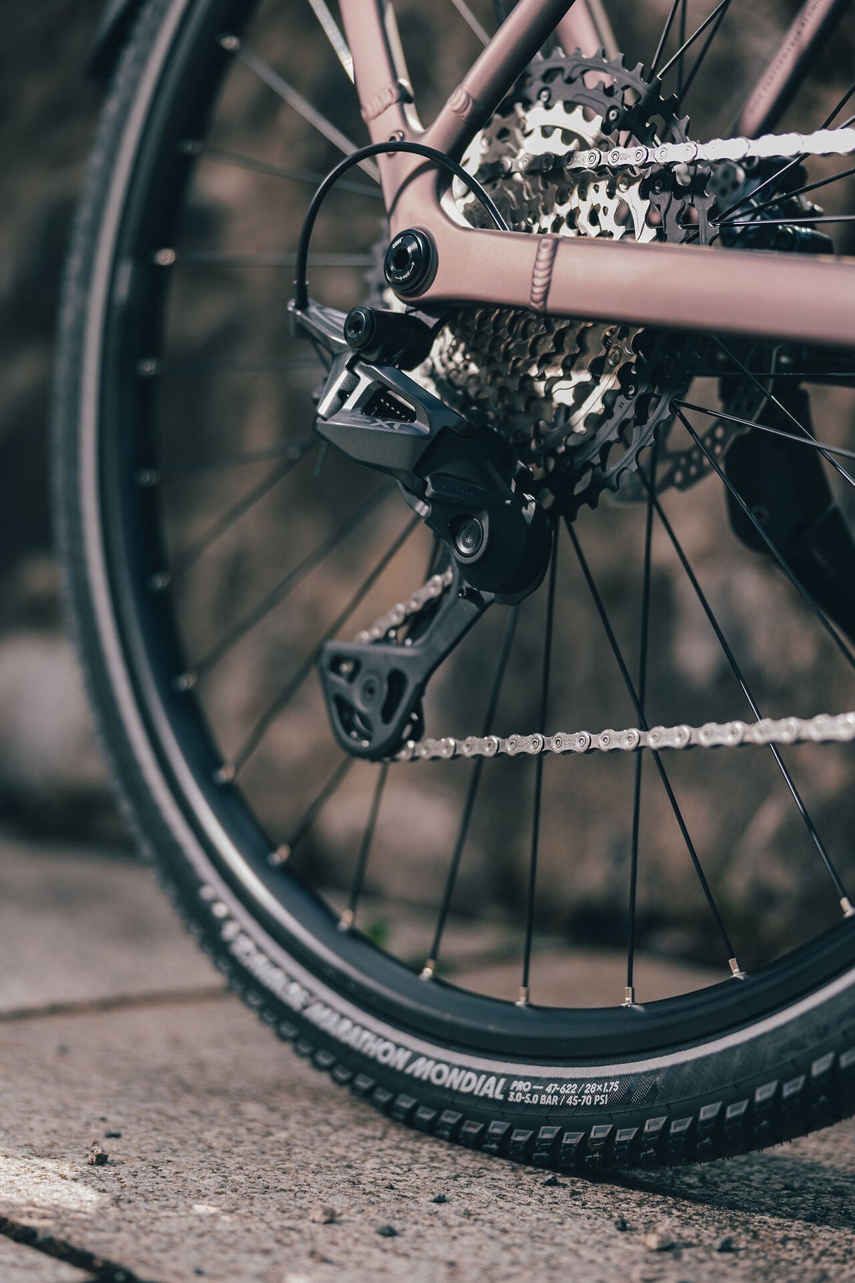 Cube Kathmandu SLX mysticgraphite´n´reflex 2027 – Trekkingrad – Detailansicht 6
