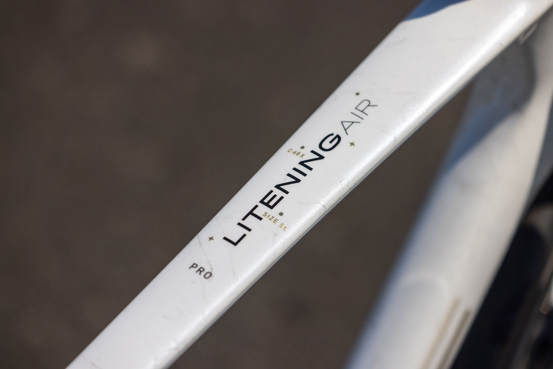 Cube Litening AIR C:68X Pro chalkyfibre´n´gold 2027 – Rennrad – Detailansicht 5