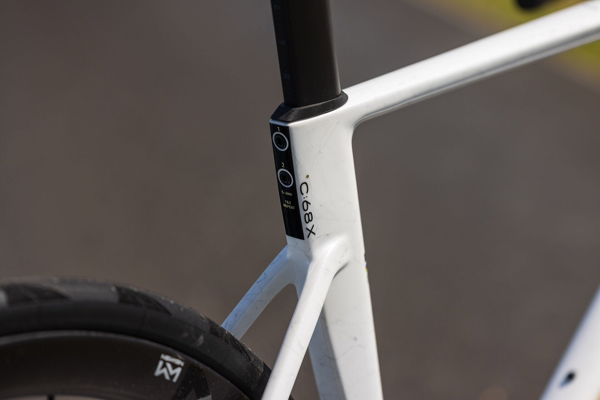 Cube Litening AIR C:68X Pro chalkyfibre´n´gold 2027 – Rennrad – Detailansicht 7