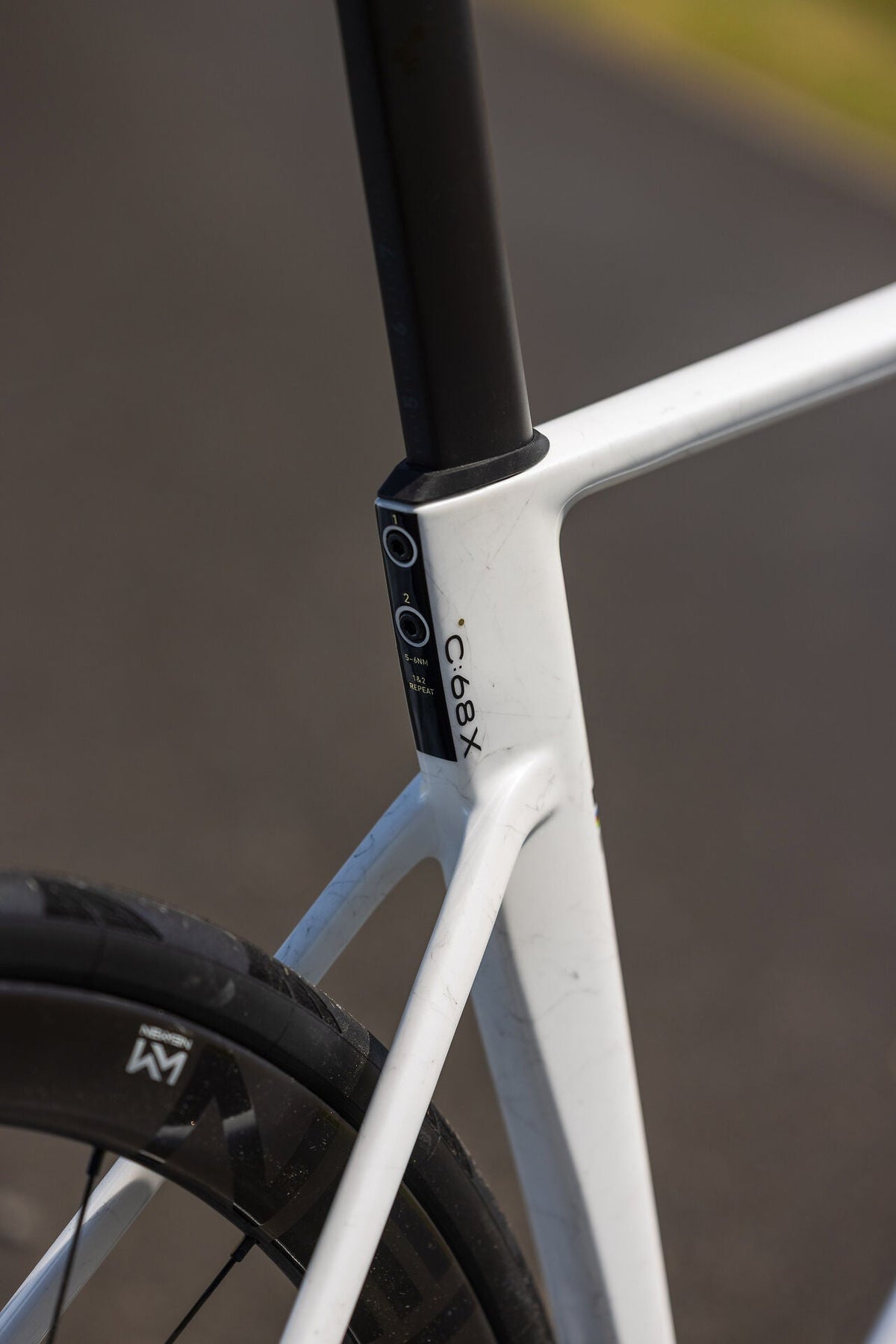 Cube Litening AIR C:68X Pro chalkyfibre´n´gold 2027 – Rennrad – Detailansicht 8