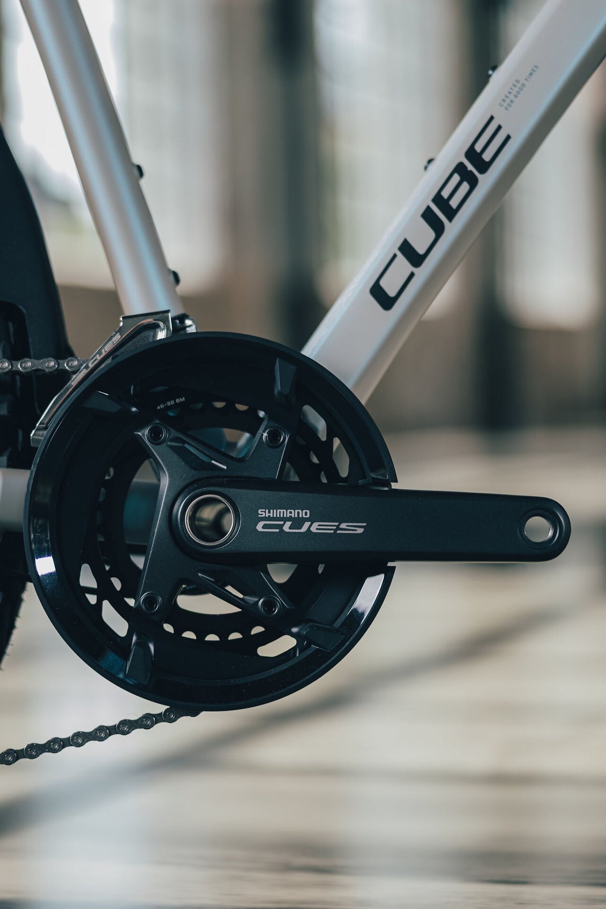 Cube Nature EXC FE glintsand´n´black 2027 – Crossrad – Detailansicht 3