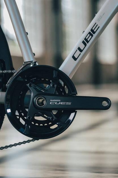 Cube Nature EXC FE glintsand´n´black 2027 – Crossrad – Detailansicht 3