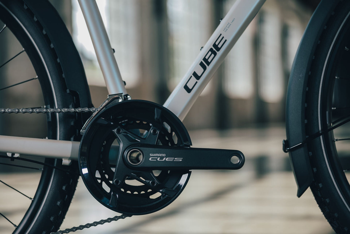 Cube Nature EXC FE glintsand´n´black 2027 – Crossrad – Detailansicht 4