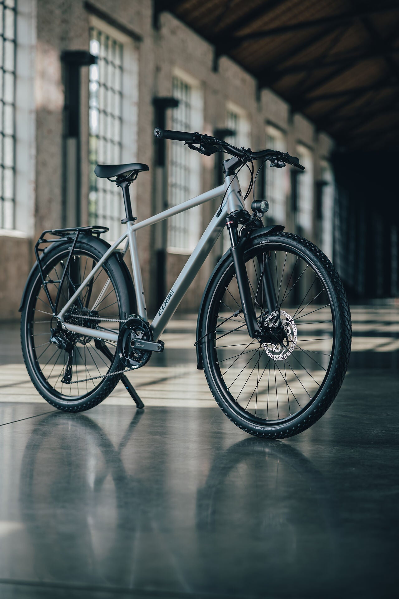 Cube Nature EXC FE glintsand´n´black 2027 – Crossrad – Seitenansicht 4
