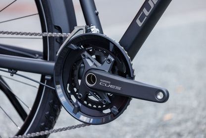 Cube Nature EXC FE grey´n´chrome 2027 – Crossrad – Detailansicht 1