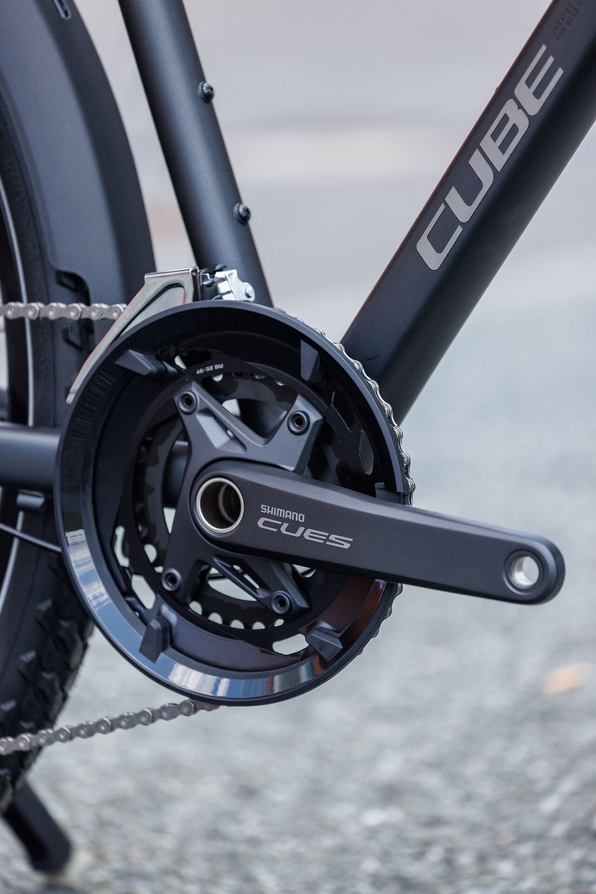 Cube Nature EXC FE grey´n´chrome 2027 – Crossrad – Detailansicht 2