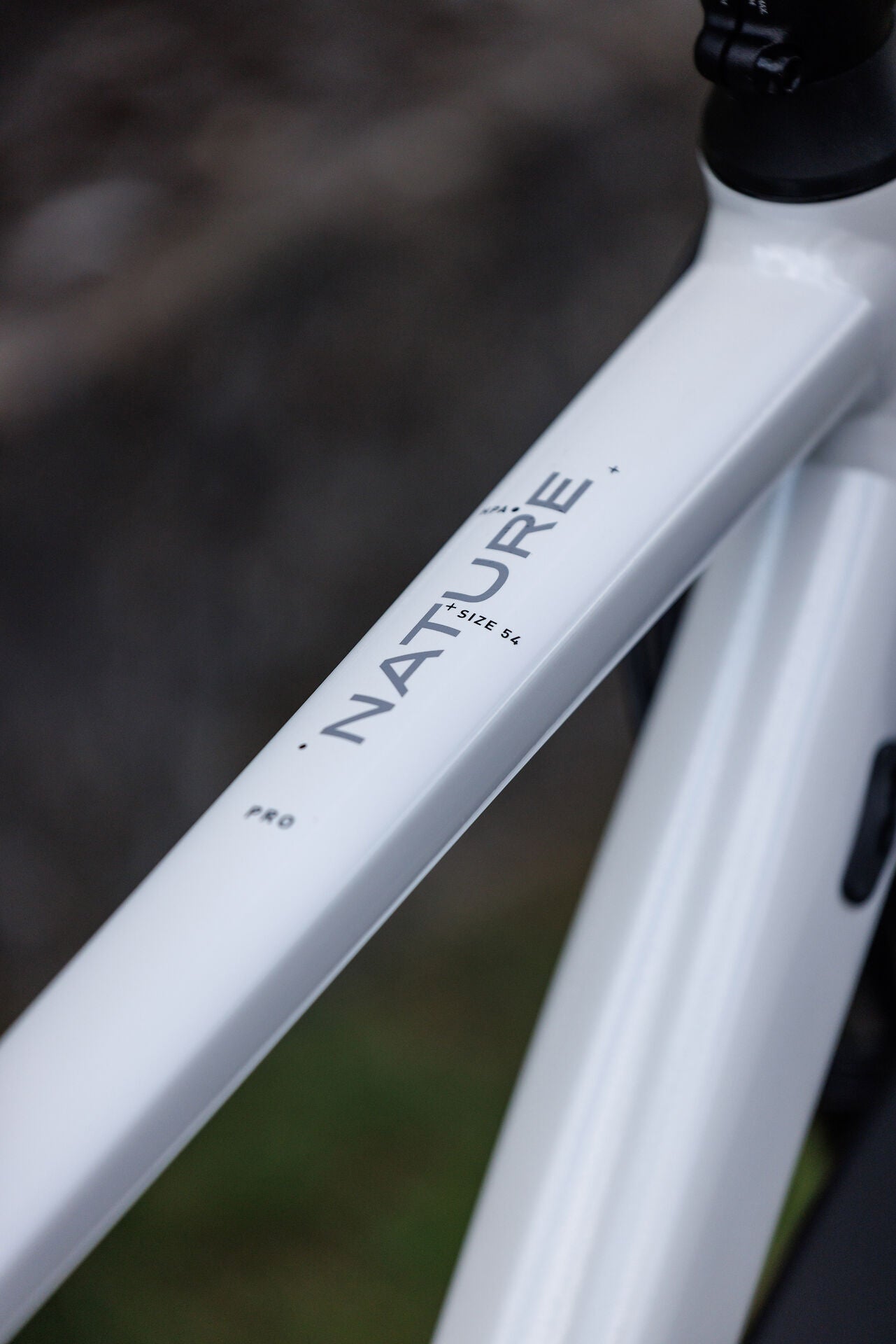 Cube Nature Pro FE metallicwhite´n´reflex 2027 – Crossrad – Detailansicht 12
