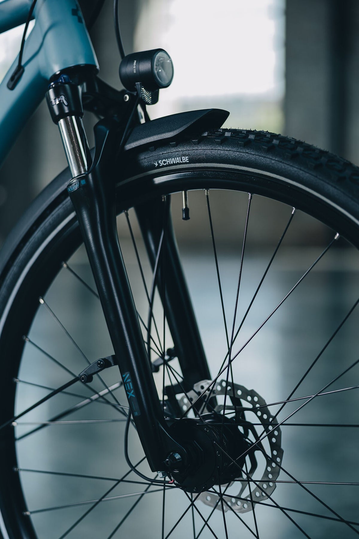 Cube Nature Pro FE surfblue´n´blue 2027 – Crossrad – Detailansicht 6