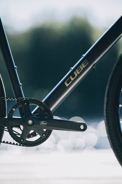 Cube Nulane Deluxe EXC grey´n´chrome 2027 – Fitnessbike – Detailansicht 2