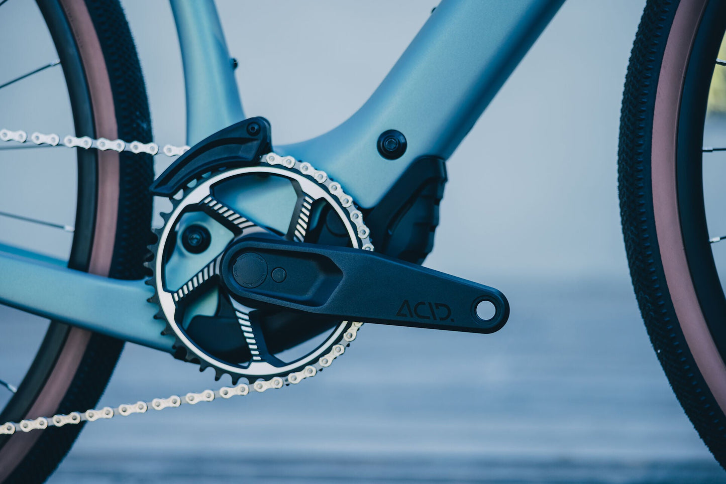 Cube Nulane Hybrid C:62 Race 400X seagrey´n´black 2027 – E-Gravelbike – Detailansicht 1