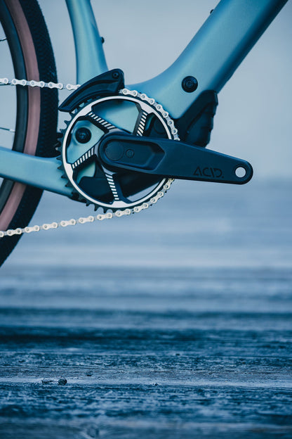 Cube Nulane Hybrid C:62 Race 400X seagrey´n´black 2027 – E-Gravelbike – Detailansicht 2