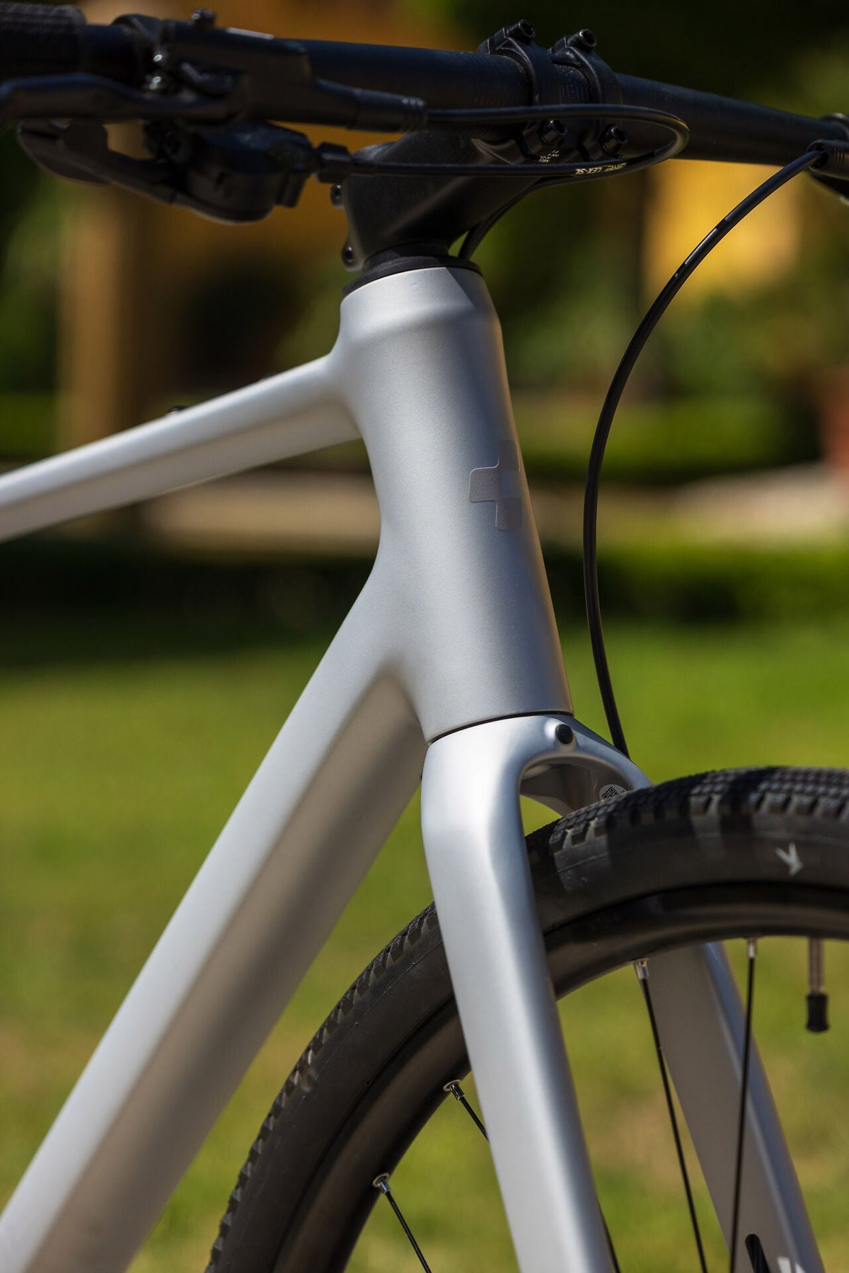 Cube Nulane ONE silverstar´n´reflex 2027 – Fitnessbike – Detailansicht 2