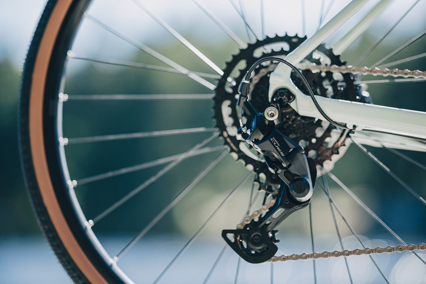 Cube Nulane Pro aloegreen´n´black 2027 – Fitnessbike – Detailansicht 3