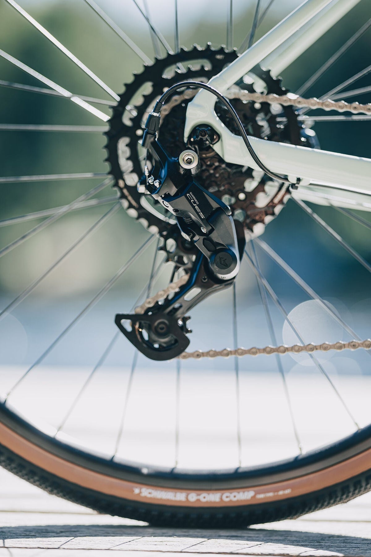 Cube Nulane Pro aloegreen´n´black 2027 – Fitnessbike – Detailansicht 4