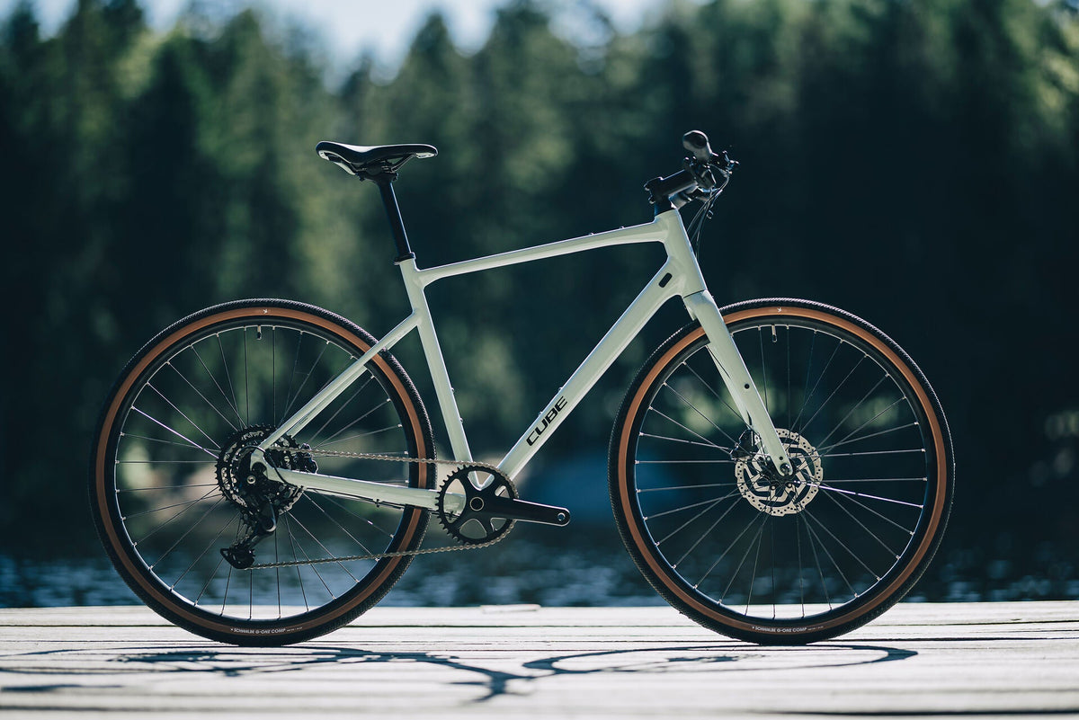 Cube Nulane Pro aloegreen´n´black 2027 – Fitnessbike – Seitenansicht 4