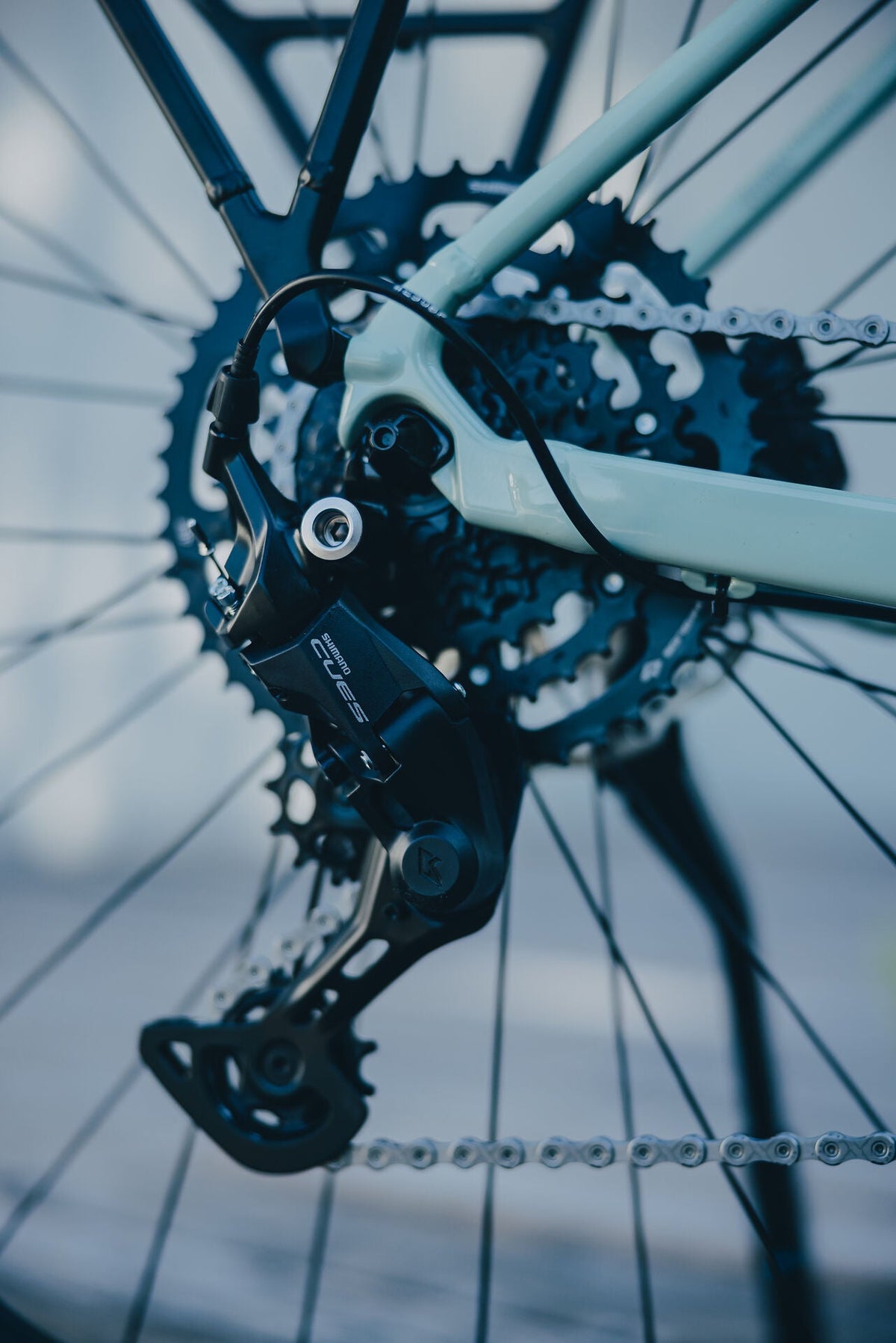 Cube Nulane Pro FE aloegreen´n´black 2027 – Fitnessbike – Detailansicht 4