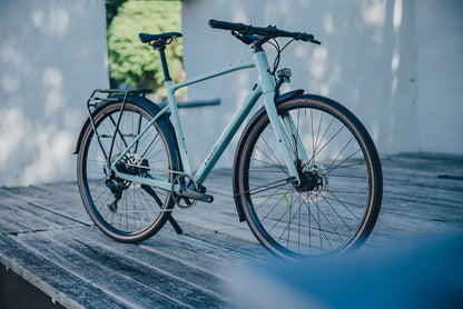 Cube Nulane Pro FE aloegreen´n´black 2027 – Fitnessbike – Seitenansicht 3