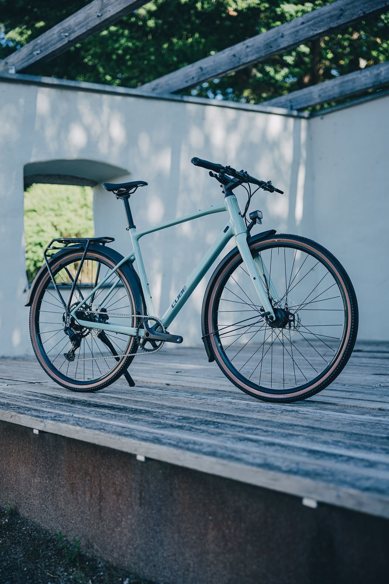 Cube Nulane Pro FE aloegreen´n´black 2027 – Fitnessbike – Seitenansicht 4