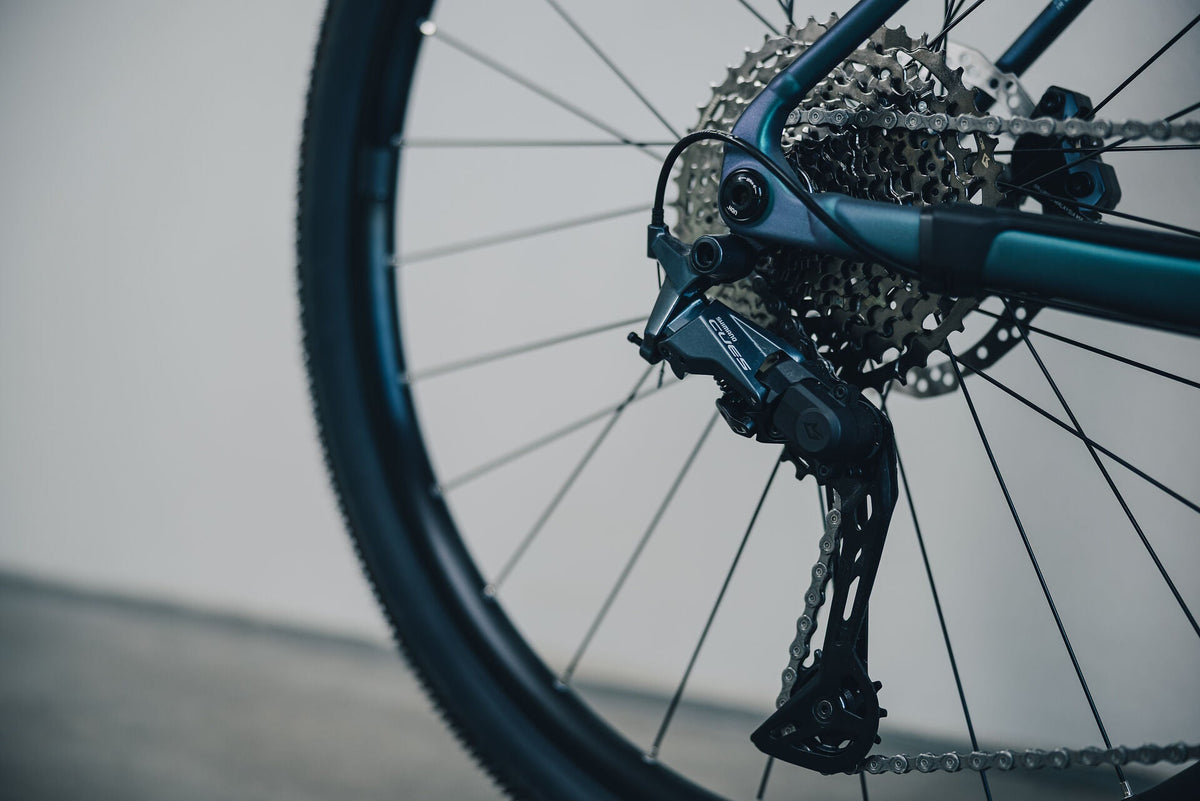Cube Nulane Race smaragdgrey´n´prizm 2027 – Fitnessbike – Detailansicht 4