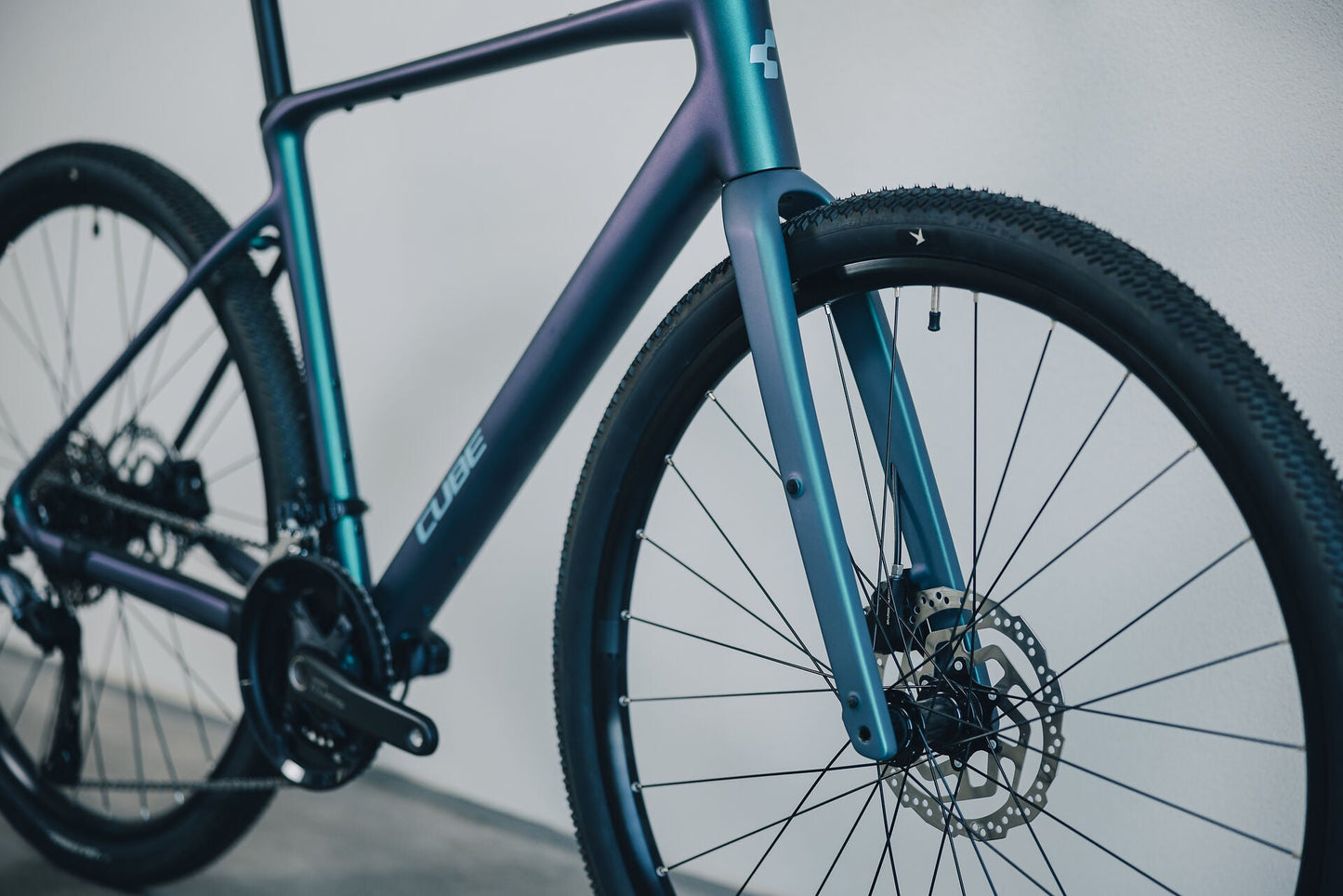 Cube Nulane Race smaragdgrey´n´prizm 2027 – Fitnessbike – Detailansicht 8