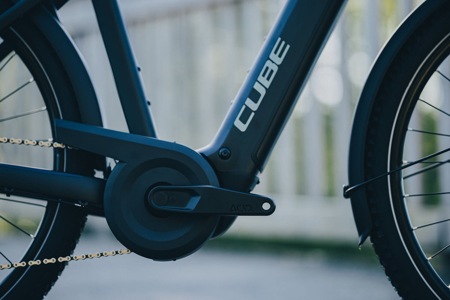 Cube Nuride Hybrid EXC 800 coal´n´chrome 2027 – E-Crossrad – Detailansicht 3