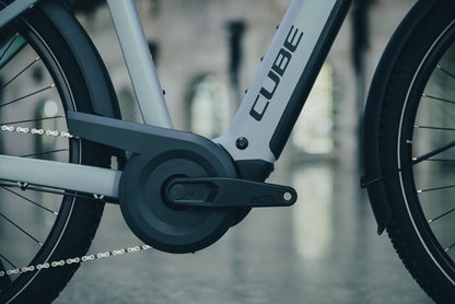Cube Nuride Hybrid EXC 800 seagrey´n´black 2027 – E-Crossrad – Detailansicht 1