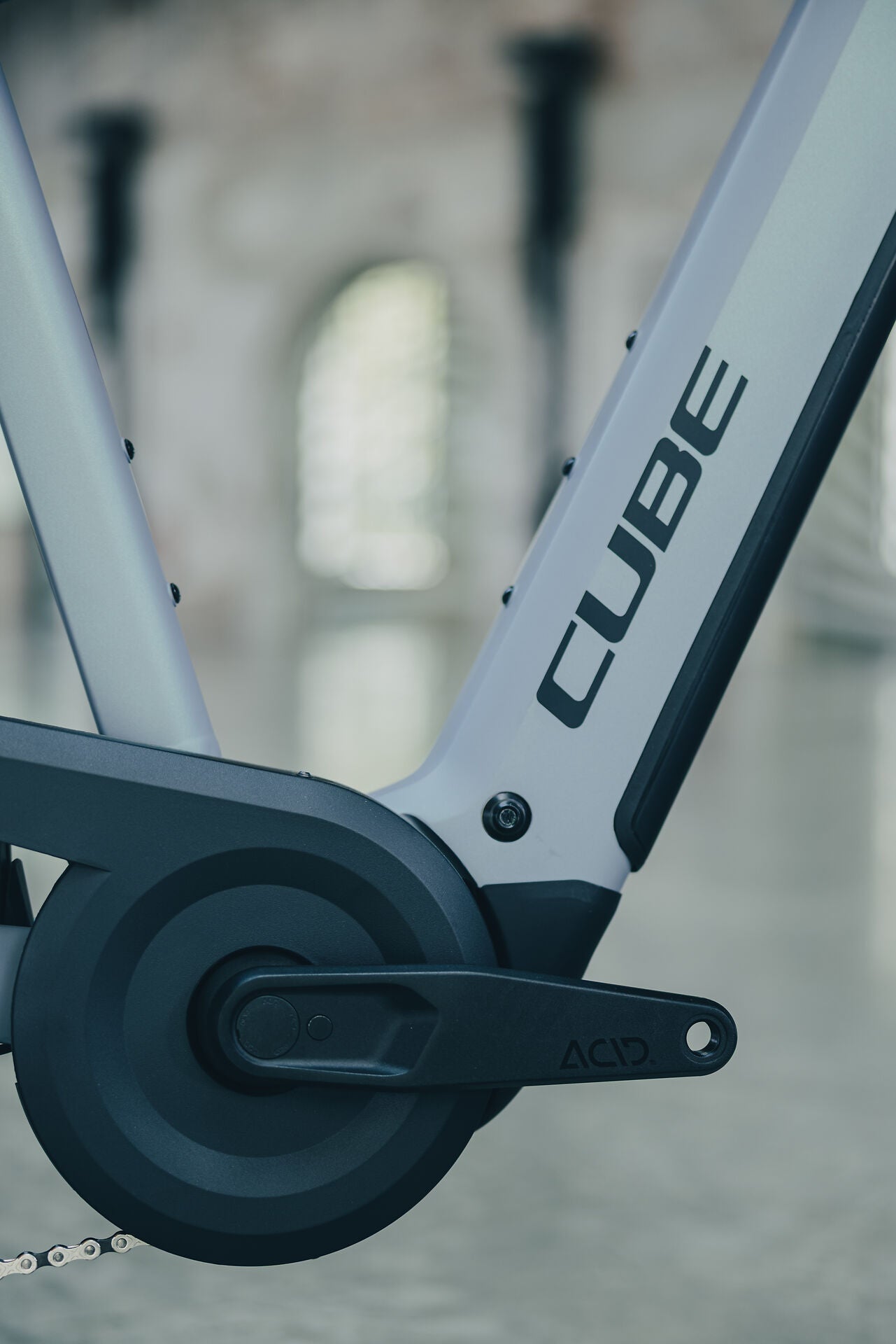 Cube Nuride Hybrid EXC 800 seagrey´n´black 2027 – E-Crossrad – Detailansicht 2