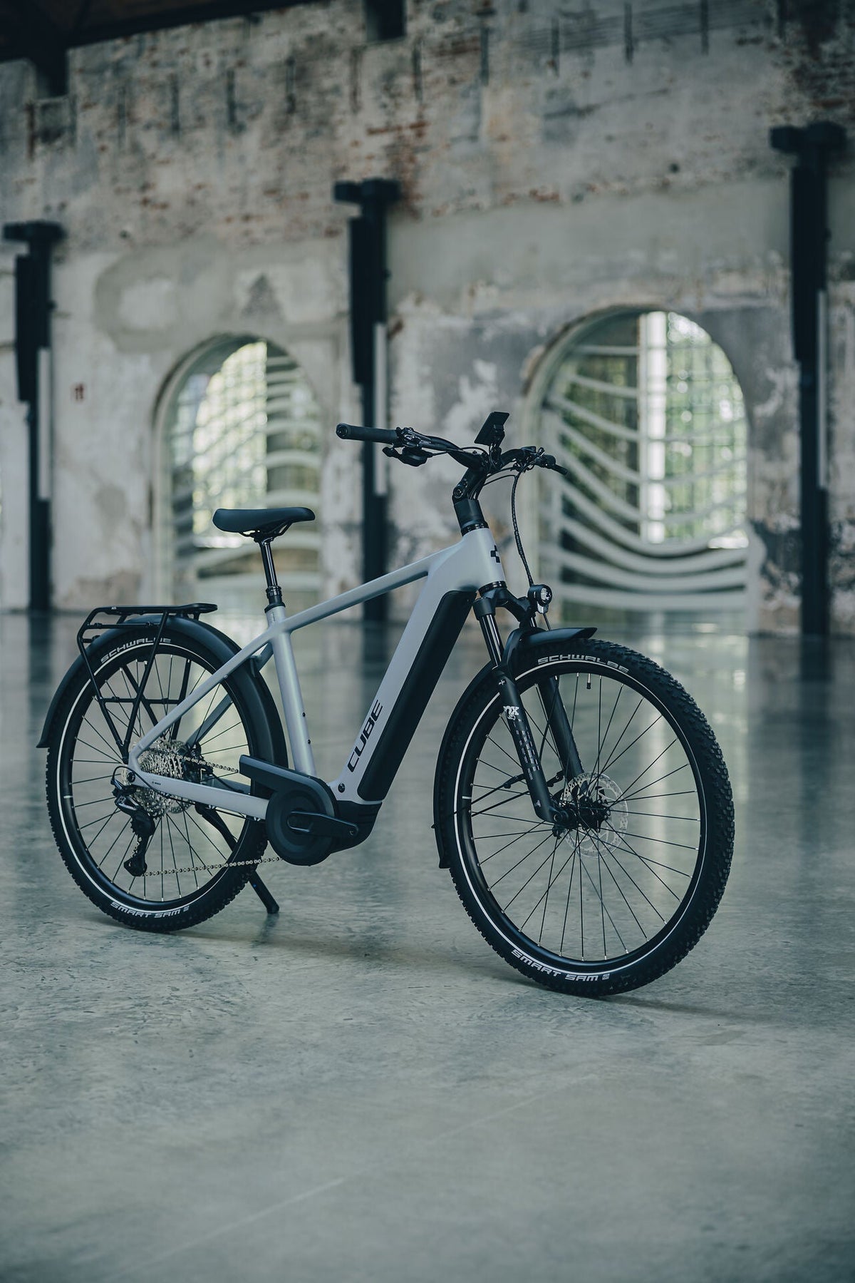 Cube Nuride Hybrid EXC 800 seagrey´n´black 2027 – E-Crossrad – Seitenansicht 4