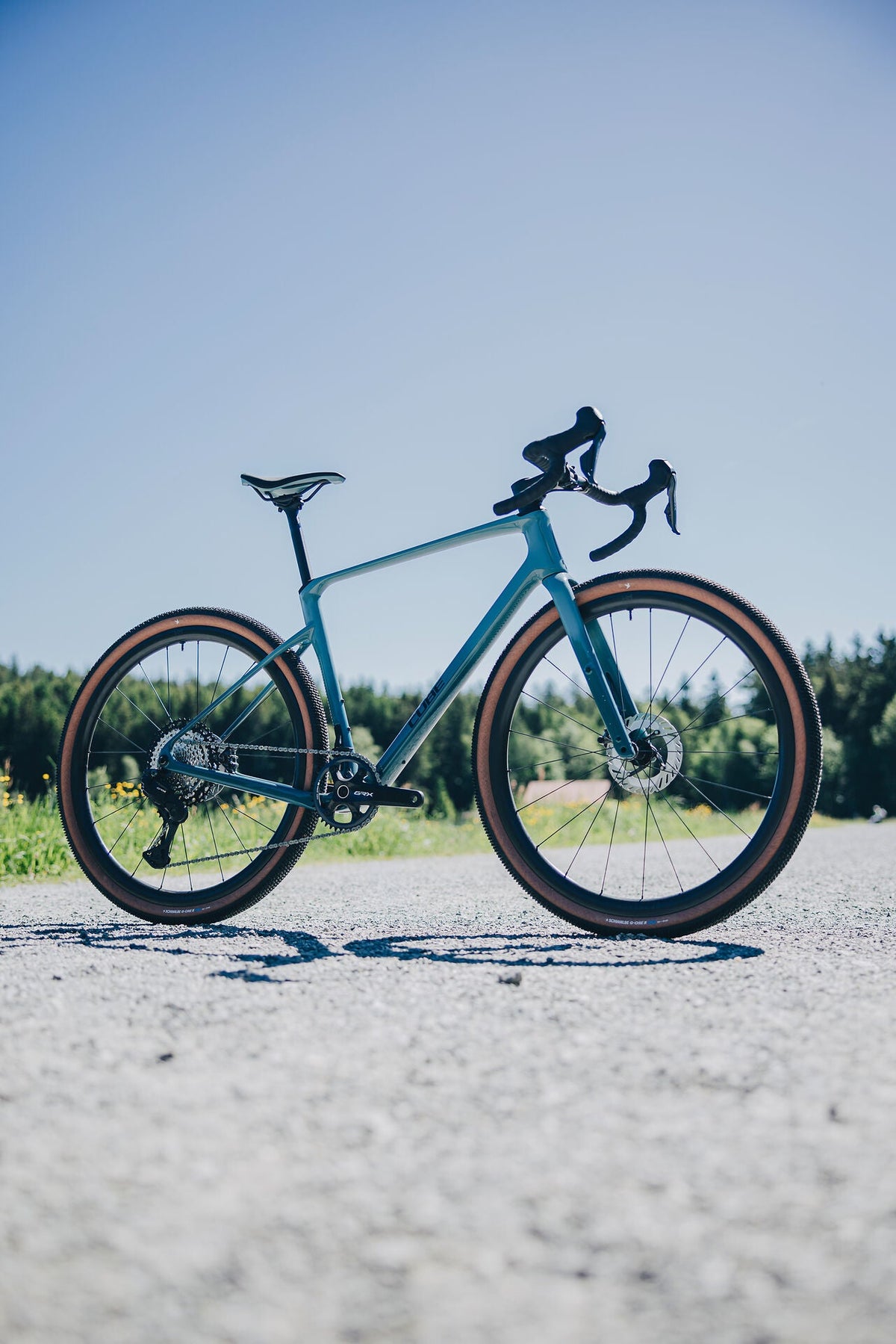 Cube Nuroad C:62 EX surfblue´n´black 2027 – Gravelbike – Seitenansicht 3