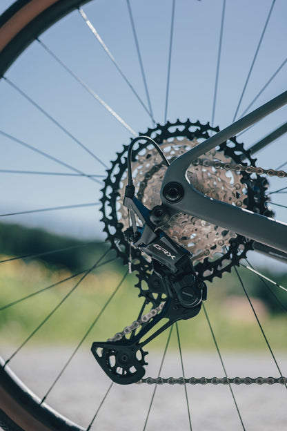 Cube Nuroad Hybrid C:62 Race 400X oldgrey´n´grey 2027 – E-Gravelbike – Detailansicht 2