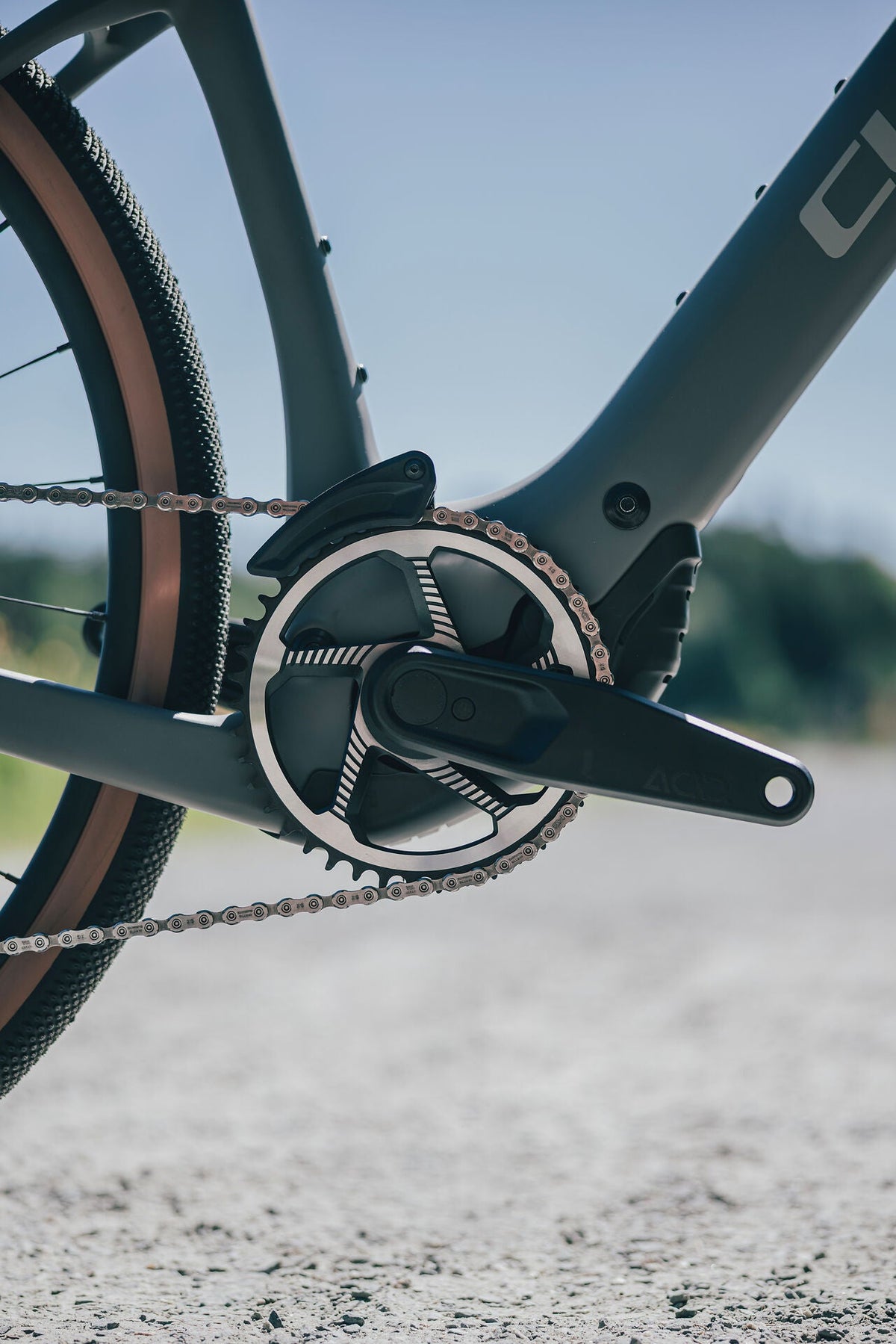 Cube Nuroad Hybrid C:62 Race 400X oldgrey´n´grey 2027 – E-Gravelbike – Detailansicht 3