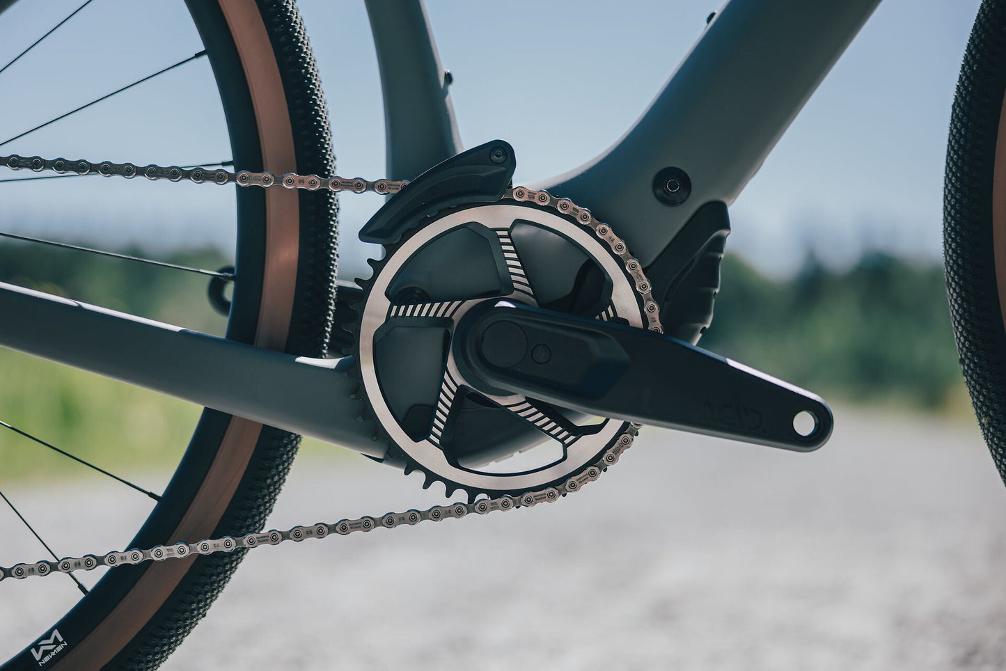 Cube Nuroad Hybrid C:62 Race 400X oldgrey´n´grey 2027 – E-Gravelbike – Detailansicht 4