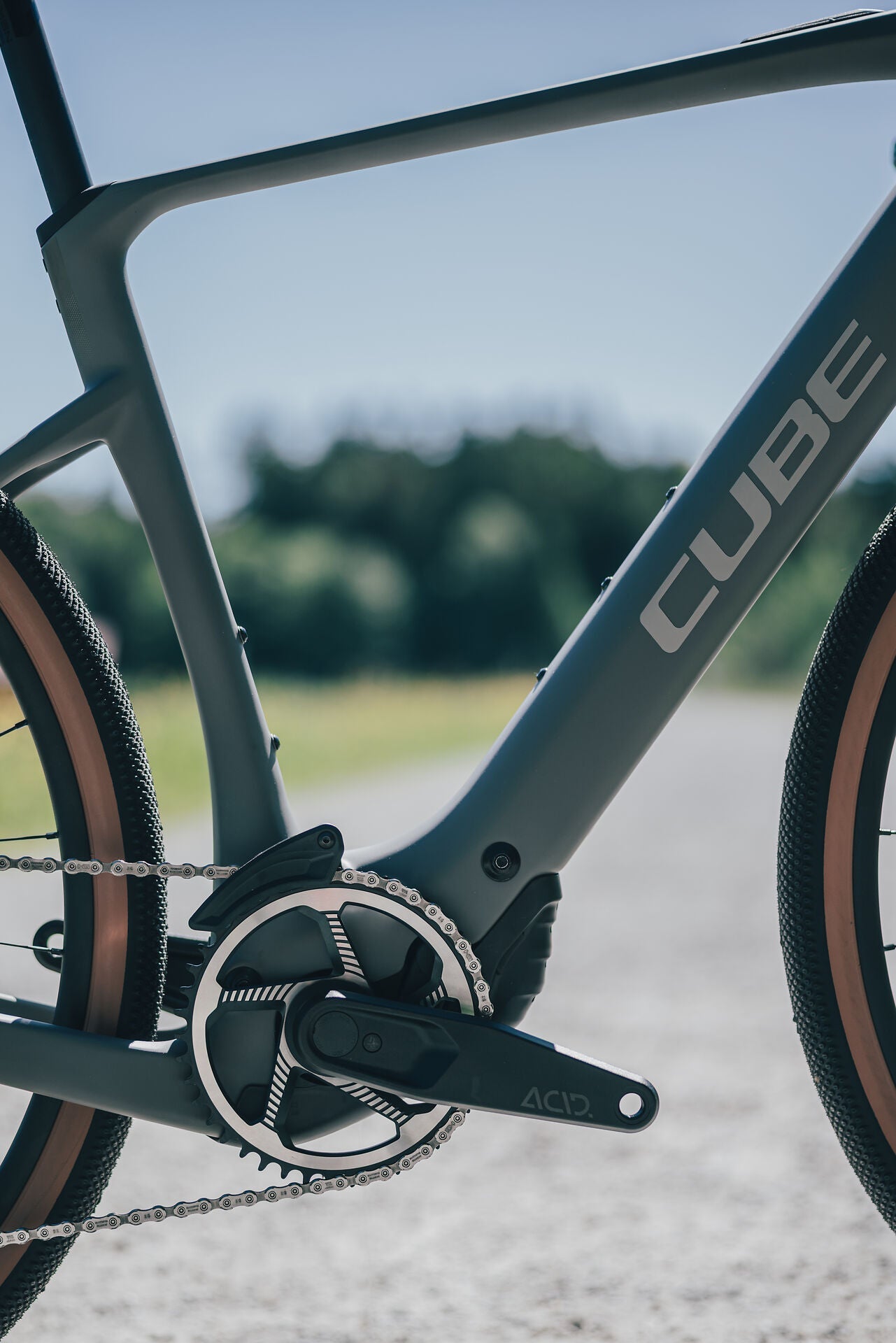 Cube Nuroad Hybrid C:62 Race 400X oldgrey´n´grey 2027 – E-Gravelbike – Detailansicht 6