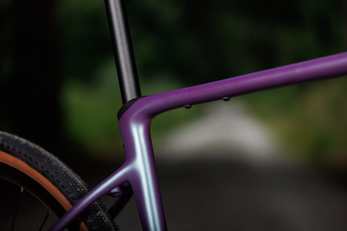 Cube Nuroad Pro mysticpurple´n´black 2027 – Gravelbike – Detailansicht 1