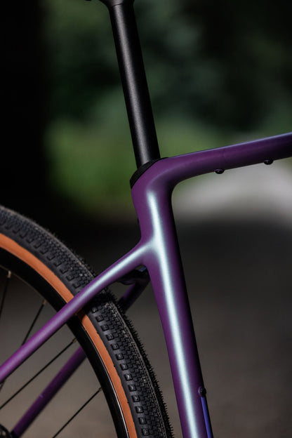 Cube Nuroad Pro mysticpurple´n´black 2027 – Gravelbike – Detailansicht 2